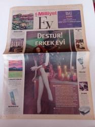 Milliyet Ev Gazetesi - 24 Aralık 2004 - Sayı 31 - Ünlü Galli Tasarımcı Ross Lovegrove- Destur Erkek Evi - 3 Milyara Tarla 3 Trilyona Arsa - Yılbaşı Çarşısı-  Öğretmenlere Özel Konut