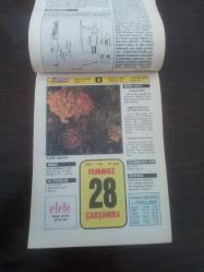 HÜRRİYET TAKVİMİ 28 TEMMUZ 1993 - DOĞUM GÜNÜ HEDİYESİ HEDİYELİK TAKVİM YAPRAĞI