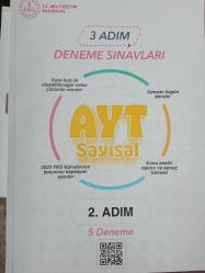 3 ADIM DENEME SINAVLARI AYT SAYISAL  2. Adım