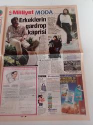 Milliyet Cumartesi Gazetesi - 10 Temmuz 2004 - Cansu Dere Fotoğrafı - Seks Açıkça Konuşmalı - Tatilde Yoga- Britney Spears - Sex And The City - Pierce Brosnan