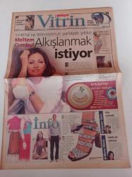 Milliyet Vitrin Gazetesi - 19 Şubat 2000 - Sayı 169 - Tıpta Batıl İnançlar- Meltem Cumbul Fotoğrafı - Kevin Spacey - Madonna - Naomi Campbell - Amerikan Beauty