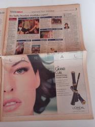 Milliyet Vitrin Gazetesi - 19 Şubat 2000 - Sayı 169 - Tıpta Batıl İnançlar- Meltem Cumbul Fotoğrafı - Kevin Spacey - Madonna - Naomi Campbell - Amerikan Beauty