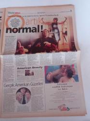 Milliyet Vitrin Gazetesi - 19 Şubat 2000 - Sayı 169 - Tıpta Batıl İnançlar- Meltem Cumbul Fotoğrafı - Kevin Spacey - Madonna - Naomi Campbell - Amerikan Beauty