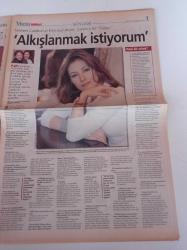 Milliyet Vitrin Gazetesi - 19 Şubat 2000 - Sayı 169 - Tıpta Batıl İnançlar- Meltem Cumbul Fotoğrafı - Kevin Spacey - Madonna - Naomi Campbell - Amerikan Beauty