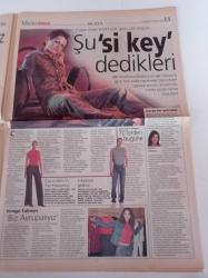 Milliyet Vitrin Gazetesi - 19 Şubat 2000 - Sayı 169 - Tıpta Batıl İnançlar- Meltem Cumbul Fotoğrafı - Kevin Spacey - Madonna - Naomi Campbell - Amerikan Beauty