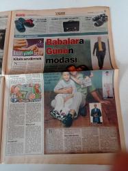Milliyet 2000  Gazetesi - 15 Haziran 2000 - Sultan'dan İtiraf - Türkan Şoray Fotoğrafı - Hayvan Hakları Yasası Yolda - Sunucu Esra Balamir - Kobay Olduk - Avukat Tamer Heper 30 Yıldır Dert Dinliyor