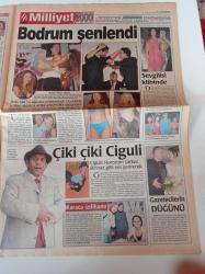 Milliyet 2000 Gazetesi - 13 Haziran 2000 - Arzu Sabancı Fotoğrafı - Bodrum Hızlı Başladı - Kömür Satan Öğretmenler - Türk Bayrağı Ve Kuş Sevgisi - Kandilli Rasathanesi Evinize Geldi