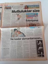 Milliyet 2000 Gazetesi - 27 Ağustos 2000 - Spice Girls Fotoğrafı - Amerikan'ım Süper Türk'ü  Sıddıka Demir Velipaşaoğlu - Müziğin Saklı Kenti Coşkun Demir - Ozan Güven