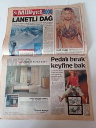 Milliyet 2000 Gazetesi - 27 Ağustos 2000 - Spice Girls Fotoğrafı - Amerikan'ım Süper Türk'ü  Sıddıka Demir Velipaşaoğlu - Müziğin Saklı Kenti Coşkun Demir - Ozan Güven