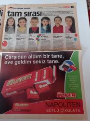 Milliyet 23 Nisan Çocuk Gazetesi - Mustafa Kemal Atatürk - Oyuncak Zeka Geliştirir - Marketlerde Bayram Var - Meyve Suyu Çiklet Vivident - Nesquik Tiyatrosu Perde Diyor