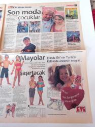 Milliyet 23 Nisan Çocuk Gazetesi - Mustafa Kemal Atatürk - Oyuncak Zeka Geliştirir - Marketlerde Bayram Var - Meyve Suyu Çiklet Vivident - Nesquik Tiyatrosu Perde Diyor