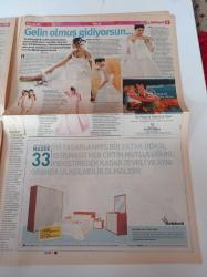 Milliyet Evlilik Gazetesi - 30 Mayıs 2003 - Bir Yaz Gecesi Rüyası - Şimdi Aşkın Zamanı - Romantik Avrupa Şehirlerinin Pabucu Dama Atıldı - Bahama - Karayip - Hugo Boss - Charriol- Seiko - Zenith