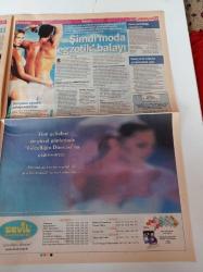 Milliyet Evlilik Gazetesi - 30 Mayıs 2003 - Bir Yaz Gecesi Rüyası - Şimdi Aşkın Zamanı - Romantik Avrupa Şehirlerinin Pabucu Dama Atıldı - Bahama - Karayip - Hugo Boss - Charriol- Seiko - Zenith