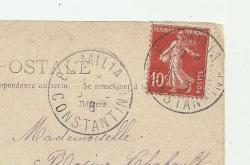 CEZAYİR EL-MILIA KASABASI POSTADAN GEÇMİŞ KARTPOSTAL...