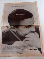 Hürriyet Ericsson İşbirliğinde Cumhuriyet Gazetesi -29 Ekim 1998 - Türkiye Cumhuriyeti 75. Yılında - Atatürk'e Hediye Edilen Telefon Cihazı - İzmir'deki Santralin Açılış Günü - Ericsson GH688 - Data Ürünleri