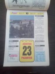 HÜRRİYET TAKVİMİ 23 Ağustos 1993 - DOĞUM GÜNÜ HEDİYESİ HEDİYELİK TAKVİM YAPRAĞI