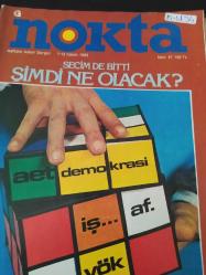Nokta Dergisi - 7-13 Kasım 1983 - Müjde Ar - Bir sarsıntı bin ölüm - Kenan Evren - Son dakika mesajları - Bülent Ecevit - Mustafa Kemal Atatürk - Barajla gelen sorunlar - Soda'da kazanç kapısı - İktidarın ilk adayı - Mehmet Ali Aybar - Türkiye Solu - Hapishaneler af bekliyor - Hangi hükümet dayanır? - Ada küçük ama silah çok büyük - Demokrasi gibisi yok -