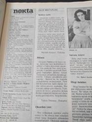 Nokta Dergisi - 7-13 Kasım 1983 - Müjde Ar - Bir sarsıntı bin ölüm - Kenan Evren - Son dakika mesajları - Bülent Ecevit - Mustafa Kemal Atatürk - Barajla gelen sorunlar - Soda'da kazanç kapısı - İktidarın ilk adayı - Mehmet Ali Aybar - Türkiye Solu - Hapishaneler af bekliyor - Hangi hükümet dayanır? - Ada küçük ama silah çok büyük - Demokrasi gibisi yok -