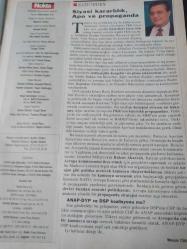 Nokta Dergisi - 22-28 Kasım 1998 - APO NEDEN ŞİMDİ YAKALANDI? ABDULLAH ÖCALAN - Siyasi tutukluların boykotu DGM sandalyelerini boş bıraktı - Almanya'nın bölücü altınları Türkiye'den sorulacak - Süper güçler denge savaşında - Karadul'un öptüğü prensler - Kentin erkek mekanları - Asya'da Demirel rüzgarı - Pelikülde üç fidan - Dört nala kalkmış at - Eski sur yıkılmaya mahkumdur -