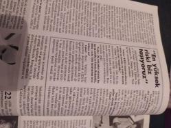 Nokta Dergisi - 20 Aralık 1987 - Türbanlı Feministler - AIDS virüsü dişçi koltuğunda - İnanılmaz bir cinayet öyküsü - Ege Üniversitesi'nde kumbara olayı - Süleyman Demirel - Güney Kore'de seçimler - Yunanistan'da bir cinayet - İtalyanlarda militarizm merakı - İstanbul'un ulaşım sorunu - Ağrı hissetmeyenler - Telemanyaklar atakta - Hilmi Yavuz - Oğuz Atay - Satrançta metafizik -