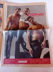 Cat Walk Gazetesi - 30 Ağustos 2004 - İkiler Tekstil - Redstar Yönetim Kurulu Başkanı Nedim Özbek - ISO 9001 2000 Sertifikalı Tit Fermuar - Madoc Jeans - Prestij Tekstil - Britney Spears