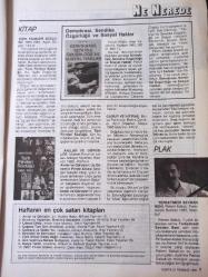 Nokta Dergisi - 21 Temmuz 1985 - Özal Ailesi - Kuran kursunda ölüm - Cinayet naklen yayınlanır mı? - Neo-arabeskin küçükleri - ANAP'lıların beğenmediği anket - Orhan Gencebay - Hasan Subaşı - Arçelik 30 yaşında - Gümrüksüz satış mağazaları - Petrol dağıtımında kavga - İspanya'da sosyalist boğalar - Şeriata giden yol - Çin'e alışveriş gezisi -