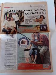 Milliyet Babalar Günü Gazetesi - 18 Haziran 2004 - Babalar Kraldır - Serdar Hotiç İki Erkek Çocuk Babası Olmanın Keyfini Yaşıyor - İşadamı Adnan Şen- Melda Lara Kamhi Fotoğrafı - Tanju Çolak Ve Oğlu Anıl