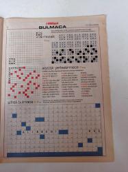 Milliyet Bulmaca Gazetesi - 12 Ekim 2003 - Tarık Akan Fotoğrafı - Meltem Cumbul - Zeki Müren - Barış Manço - Onno Tunç - Kemal Sunal - Sözcük Avı