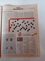 Milliyet Bulmaca Gazetesi - 12 Ekim 2003 - Tarık Akan Fotoğrafı - Meltem Cumbul - Zeki Müren - Barış Manço - Onno Tunç - Kemal Sunal - Sözcük Avı