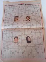 Milliyet Bulmaca Gazetesi - 7 Eylül 2003 - Cameron Diaz Fotoğrafı - Basketbol Milli Takım Coach'u Aydın Örs - Şebnem Dönmez - Beyazıt Öztürk- Olgun Şimşek - Özlem Conker