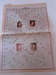 Milliyet Bulmaca Gazetesi - 1 Haziran 2003 - Sertab Erener Fotoğrafı - Serdar Bilgili - Pelin Batu - Songül Karlı - Yıldız Tilbe - Ece Erken - Özlem Yıldız - Melike Öcalan - Yeliz Yeşilmen