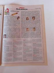 Milliyet Bulmaca Gazetesi - 1 Haziran 2003 - Sertab Erener Fotoğrafı - Serdar Bilgili - Pelin Batu - Songül Karlı - Yıldız Tilbe - Ece Erken - Özlem Yıldız - Melike Öcalan - Yeliz Yeşilmen