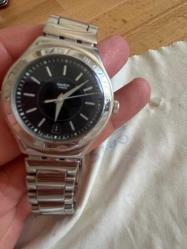 Antika - SWATCH OTOMATİK KOL SAATİ ÇELİK KASA ÇELİK KORDON TERTEMİZ ORJİNAL ÜRÜN - kitantik - kitaLog