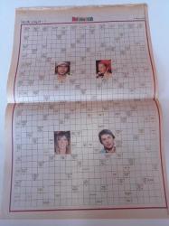 Milliyet Bulmaca Gazetesi - 4 Mayıs 2003 - Tarık Akan Fotoğrafı - Madonna - Teoman - Sertab Erener - Hande Yener - Emre Altuğ - 7 Fark - Sözcük Avı