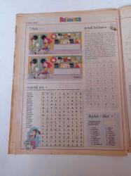 Milliyet Bulmaca Gazetesi - 4 Mayıs 2003 - Tarık Akan Fotoğrafı - Madonna - Teoman - Sertab Erener - Hande Yener - Emre Altuğ - 7 Fark - Sözcük Avı