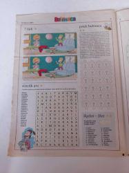 Milliyet Bulmaca Gazetesi - 10 Mayıs 2003 - Buket Uzuner - Gökhan Özen - Umut Akyürek - Nil Karaibrahimgil - Petek Dinçöz - Sarmal Bulmaca - Petek Bulmaca