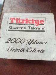 Efemera - Türkiye Gazetesi 2000 yılı Takvimi (Eksiksiz) - kitantik - kitaLog