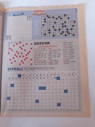 Milliyet Bulmaca Gazetesi - 22 Mart 2003 - Ozan Güven Ve Şebnem Dönmez Fotoğrafı - Doğa Rutkay - Ali Sunal - Memet Ali Alabora - Seren Fosforoğlu - Yavuz Bingöl - 7 Fark