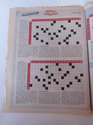 Milliyet Bulmaca Gazetesi - 22 Mart 2003 - Ozan Güven Ve Şebnem Dönmez Fotoğrafı - Doğa Rutkay - Ali Sunal - Memet Ali Alabora - Seren Fosforoğlu - Yavuz Bingöl - 7 Fark