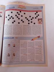 Milliyet Bulmaca Gazetesi - 22 Mart 2003 - Ozan Güven Ve Şebnem Dönmez Fotoğrafı - Doğa Rutkay - Ali Sunal - Memet Ali Alabora - Seren Fosforoğlu - Yavuz Bingöl - 7 Fark