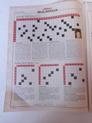 Milliyet Bulmaca Gazetesi - 12 Aralık 2004 - Ceyda Düvenci ve Kerem Alışık Fotoğrafı - Erol Evgin - Murat Evgin - Leman Sam - Şevval Sam - Hugh Grant - Uzman Bulmaca - Sözcük Avı