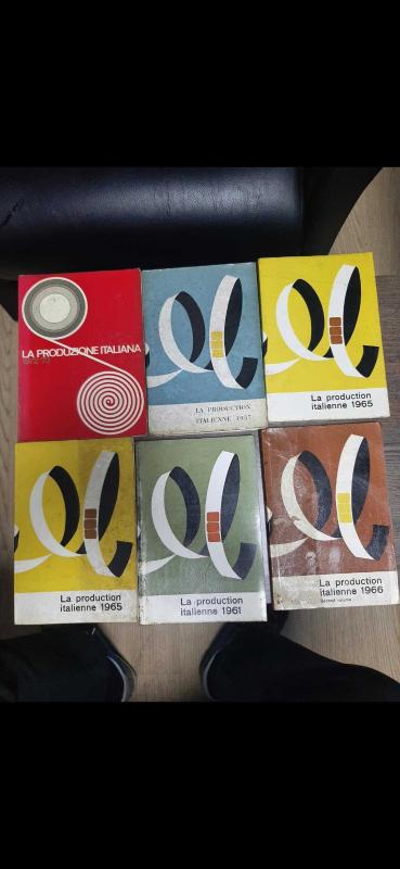 1957 - 1979 yılları arası İtalyanca ve Fransızca dillerinde Sinema hakkında yazılmış 9 adet kitap