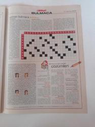 Milliyet Bulmaca Gazetesi - 17 Temmuz 2004 - Mehmet Okur Fotoğrafı - Vedat Günyol - Sihirli Annem Dizisi - Beyazıt Öztürk - Zeka Oyunları - Uzman Bulmaca - Çengel Bulmaca - Petek Bulmaca