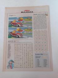 Milliyet Bulmaca Gazetesi - 17 Temmuz 2004 - Mehmet Okur Fotoğrafı - Vedat Günyol - Sihirli Annem Dizisi - Beyazıt Öztürk - Zeka Oyunları - Uzman Bulmaca - Çengel Bulmaca - Petek Bulmaca