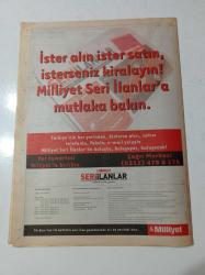 Milliyet Seri İlanlar Gazetesi - 30 Ağustos 2003 - Sayı 17 - Bilgisayar Kursu - Evcil Hayvanlar - Kutlama - Doğum - Kayıp Şahıs - İsim Tashihi
