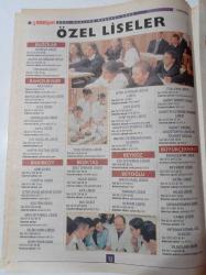 Milliyet Özel Okullar Rehberi 2003 Gazetesi - 18 Nisan 2003- Özel Okullar Derneği Başkanı Rüstem Eyüboğlu Fotoğrafı - Özel Okul Maratonu - Özel Liselerin Listesi - Ama Lisesi - Dragos Lisesi - Notre Dame De Dion Fransız Lisesi - Özel Dadyan Ermeni İlköğretim Okulu