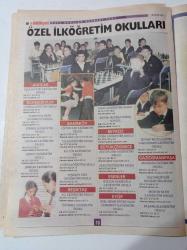 Milliyet Özel Okullar Rehberi 2003 Gazetesi - 18 Nisan 2003- Özel Okullar Derneği Başkanı Rüstem Eyüboğlu Fotoğrafı - Özel Okul Maratonu - Özel Liselerin Listesi - Ama Lisesi - Dragos Lisesi - Notre Dame De Dion Fransız Lisesi - Özel Dadyan Ermeni İlköğretim Okulu