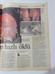 Hürriyet Tarih Gazetesi - 10 Eylül 2003 - İki Defa Sadrazam Oldu Tam 217 Bekaret Bozdu Koca Yusuf Paşa -Afrika Aşkıyla Sünnet Oldular - Pompei Hızlı Yaşadı Ve Hızlı Öldü - Viyana'yı Fetihten Yağmur Kurtardı- Ruhun Resmini Sadece Bir Alman Ressam Çizebildi - Kırmızı Elmalı Günah Davetiyesi