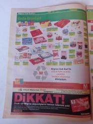 Migroskop Gazetesi -22 Ocak 5 Şubat 2004 - Sayı 335 - Kurban Bayramı - Özel Olimpiyatlar'a 500 Engelli Sporcu Daha - Coca Cola - Calgon - Colgate - Gillette - Ülker - Nestle - Doluca Şarap