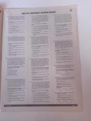 Milliyet ÖSS Pozitif Gazetesi - 11 Mayıs 2004 - Üniversite Hazırlık Dergisi - Abbas Güçlü -  MEF Dersaneleri - Sayısal Bölüm - Sözel Bölüm - Leonardo Da Vinci - Galile- Edebiyat - Geometri - Coğrafya - Fizik
